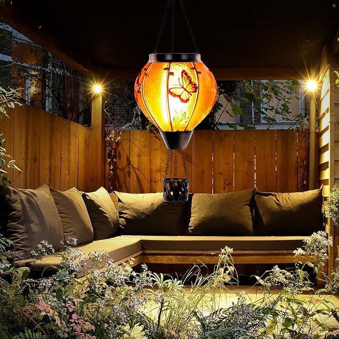 Starsoul Butterfly Hot Air Balloon Solar Lantern - Image 9