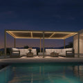 PURPLE LEAF 11x21 ft Louvered Pergola by PURPLELEAF