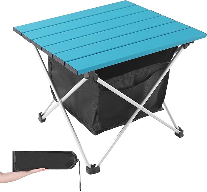 Grope Portable Camping Table Ultralight Aluminum Camp Table by Grope