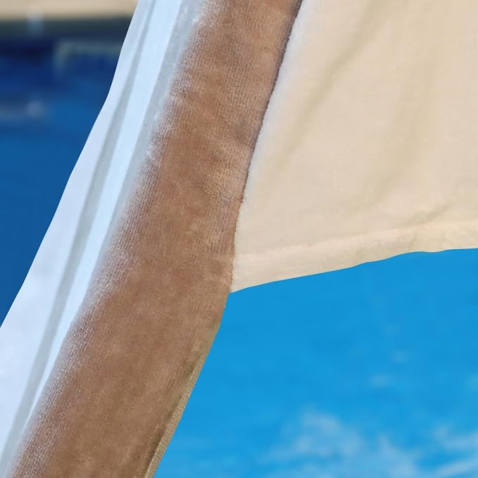 Superior Cabana Cotton Lounge Chair Cover, Outdoor Towel/Chaise Furniture Covers - Image 4