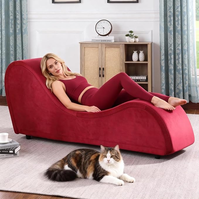 KORZEY Ergonomic Chaise Lounge Chair - Image 5