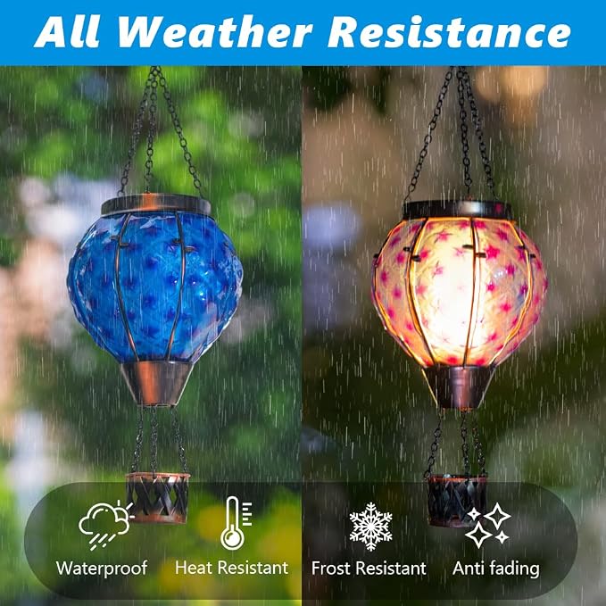 Solar Hot Air Balloon Lantern - Image 5