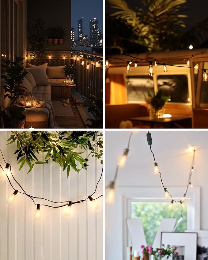 BRIMAX 10FT Outdoor String Lights - Image 5