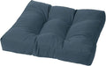 Cushion Source Tufted Ottoman Cushions, Sunbrella Sapphire Blue by CushionSource