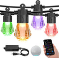 XMCOSY+ 96FT Smart Outdoor String Lights by XMcosy