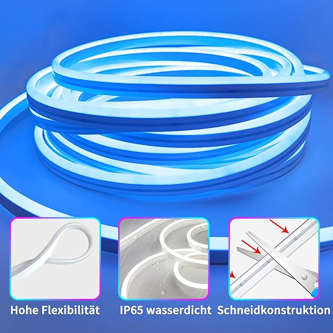 132FT Neon LED Rope Lights IP65 Waterproof LED Lights - Image 6
