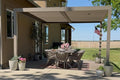 PURPLE LEAF Louvered Pergola 12' × 16' Outdoor Hardtop Gazebo Adjustable by PURPLELEAF