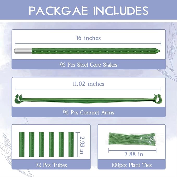 Legigo 8-Pack Up to 63inch Tomato Cages - Image 3