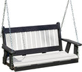 Poly Lumber Wood 4FT Mission Porch Swing Amish Craftsmandship Made in USA HDPE by Unknown