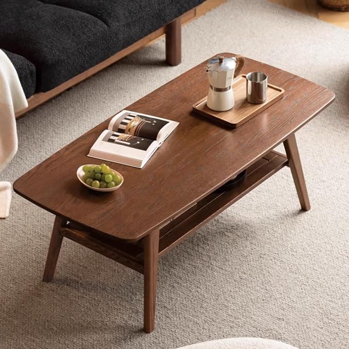 Solid Wood Coffee Table by HYMUS