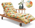 Outdoor Chaise Lounge Chair Cushion 75.1 x 22.8 x 4.7 Inches 100% Waterproof by Uthem