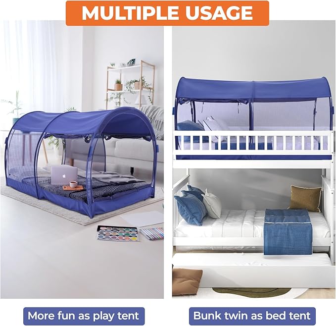 Alvantor® Mosquito Net Bed Canopy Bed Tents Dream Tents Privacy Space Full Size - Image 4