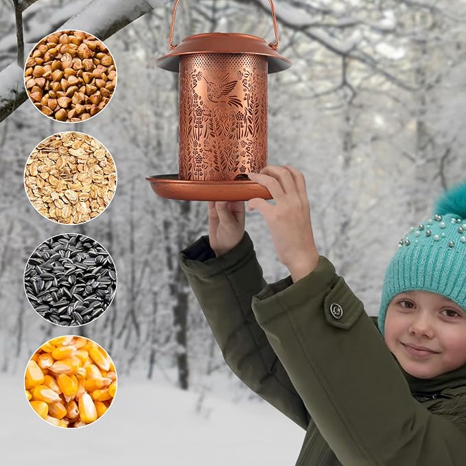 Bird Feeders for Outdoors Hummingbird Garden Decor Mothers Day Birthdays Gifts - Image 6