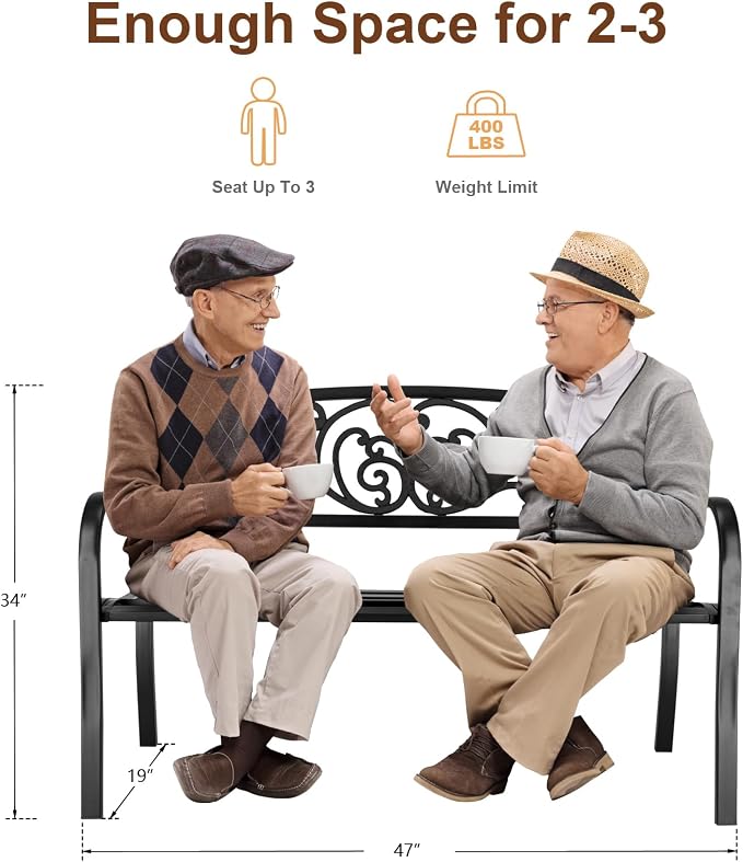 Outvita Outdoor Bench - Image 3