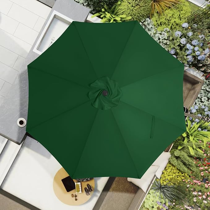 MASTERCANOPY Patio Umbrella 10 ft Replacement Canopy - Image 6
