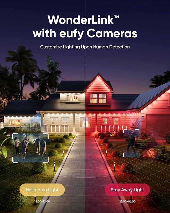eufy Permanent Outdoor Lights E22, 100ft+ 50ft kit - Image 3