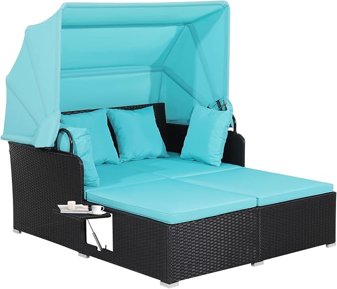 Salches Outdoor Daybed, Patio Daybed by Unknown