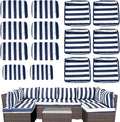 Outdoor Cushion Covers for Patio Furniture, Patio Cushion Covers Replacement by SpaceHop