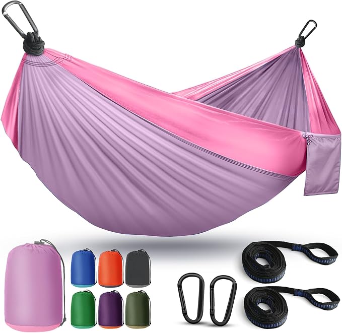 Camping Hammock Lightweight, Portable Hammocks Parachute Hammock by Unknown