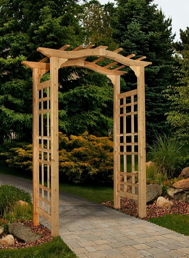 Westwood 47"W x 86"H Cedar Arbor - Image 2