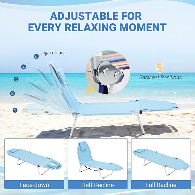 DoCred Heavy Duty Tanning Chair - Image 5