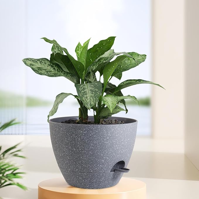 12 inch Large Self Watering Pots, Plant Pots - Image 6