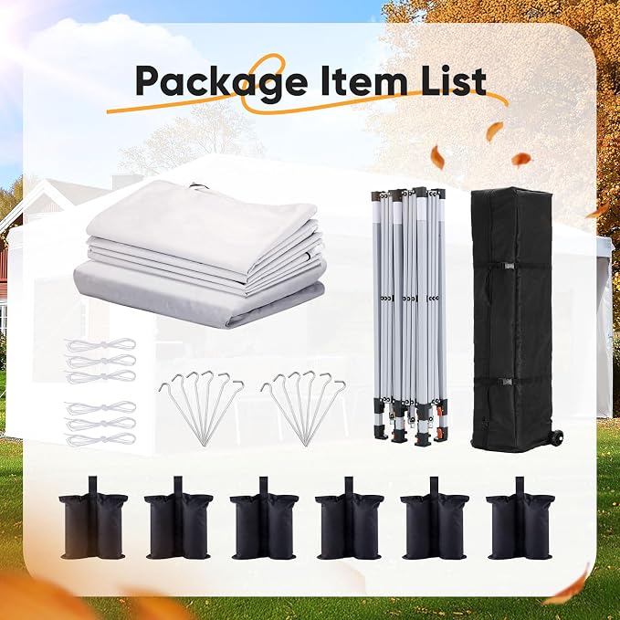 Quictent 10x20 Pop up Canopy - Image 6