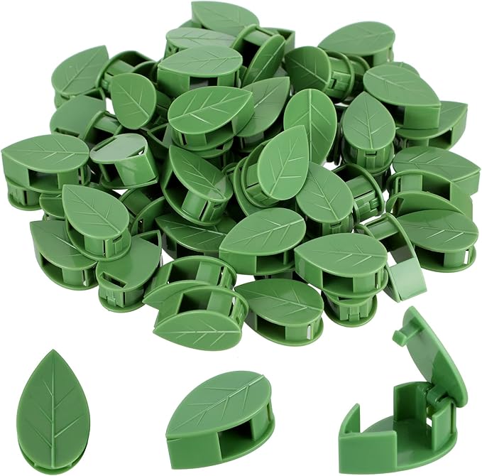 Geiserailie 60 Pieces Plant Climbing Wall Fixture Clips by Geiserailie