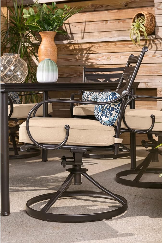 Hanover Montclair 7-Piece Outdoor Dining Set - Image 13