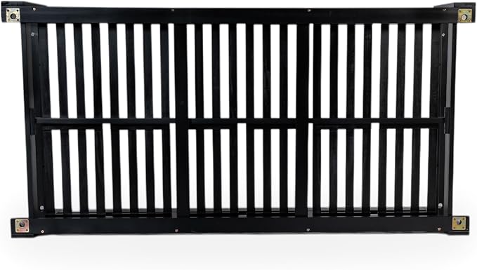 Harper & Bright Designs Patio Wooden Twin Size Porch Swing Daybed Frame - Image 8