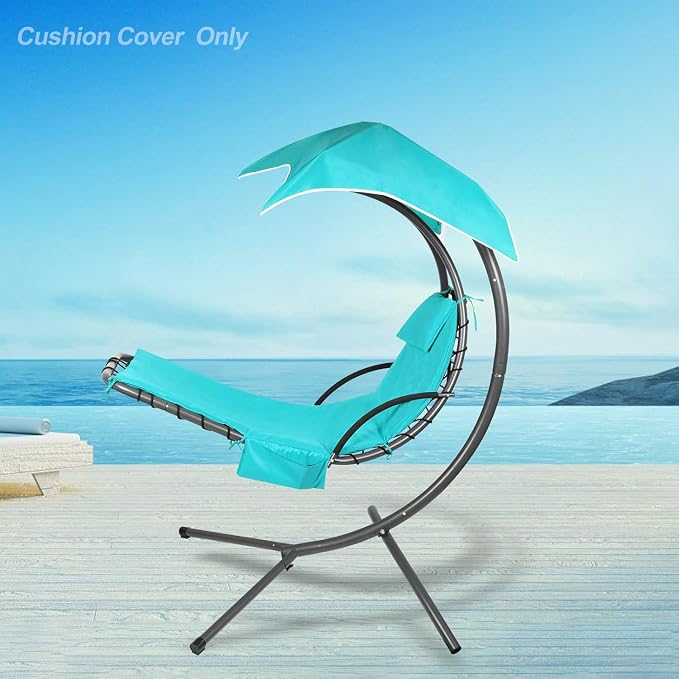 Hammock Umbrella-Lounge Chair Swing Cushion Cover Outside, Machine Washable - Image 5