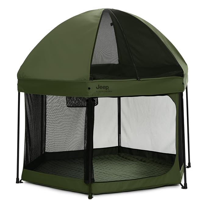 Jeep Hexagon Pop Up Play Yard - Image 9