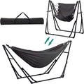Ainfox Hammock with Foldable Stand, 2 in 1 Hammock and Swinging Chair with by Ainfox