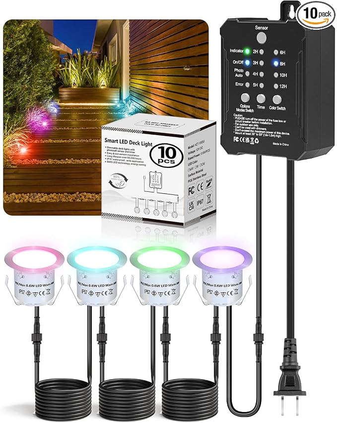 HIBOITEC RGB Deck Lights Kit by HIBOITEC