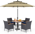 PHI VILLA 5 pcs Patio Dining Set by PHIVILLAThepioneerofcomfortablehouseholdsupplies
