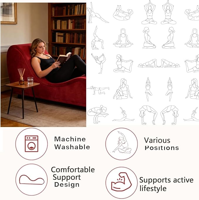 KORZEY Ergonomic Chaise Lounge Chair - Image 3