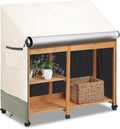 Outdoor Garden Potting Bench Table Cover by Osileyo