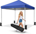 10x10 Pop Up Canopy Tent, Instant Setup Portable Canopy by Driftalia