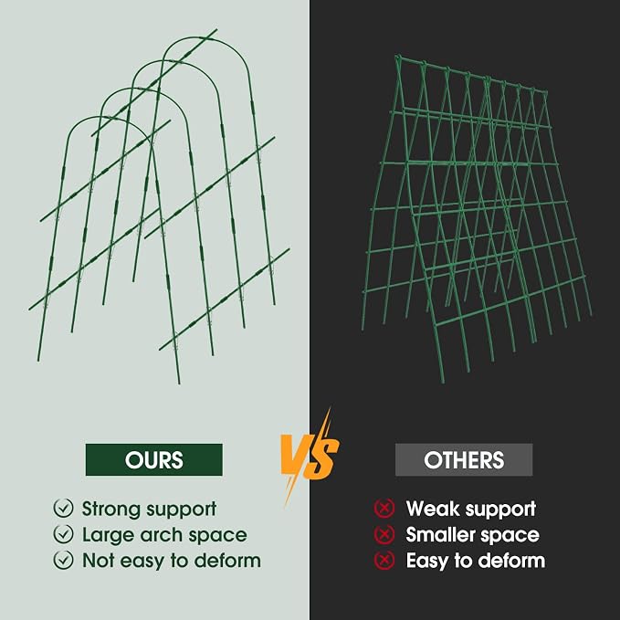 2 Pack 65"×48" Cucumber Trellis - Image 3