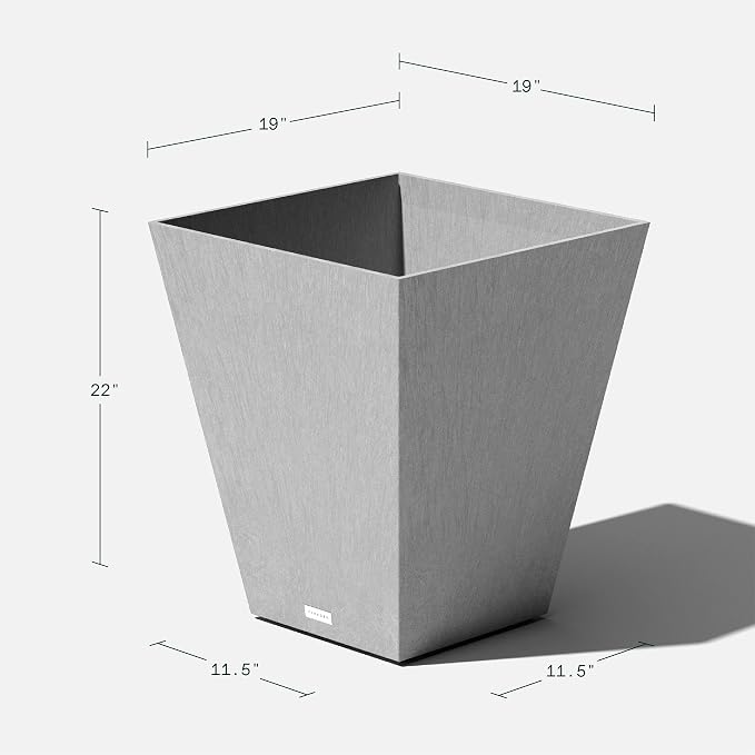Veradek Pure Series Nobleton Plastic Planter - Image 2