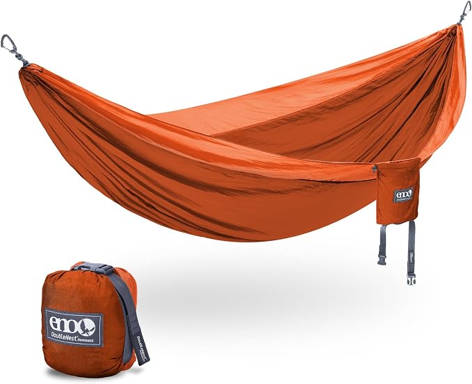 ENO, Eagles Nest Outfitters DoubleNest Lightweight Camping Hammock, 1 to 2 by EaglesNestOutfitters