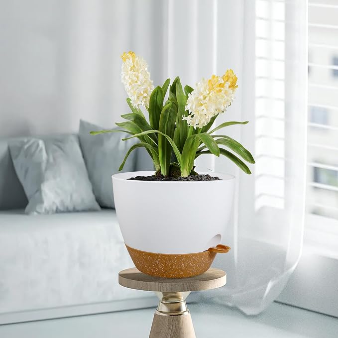 12 inch Large Self Watering Pots - Image 7