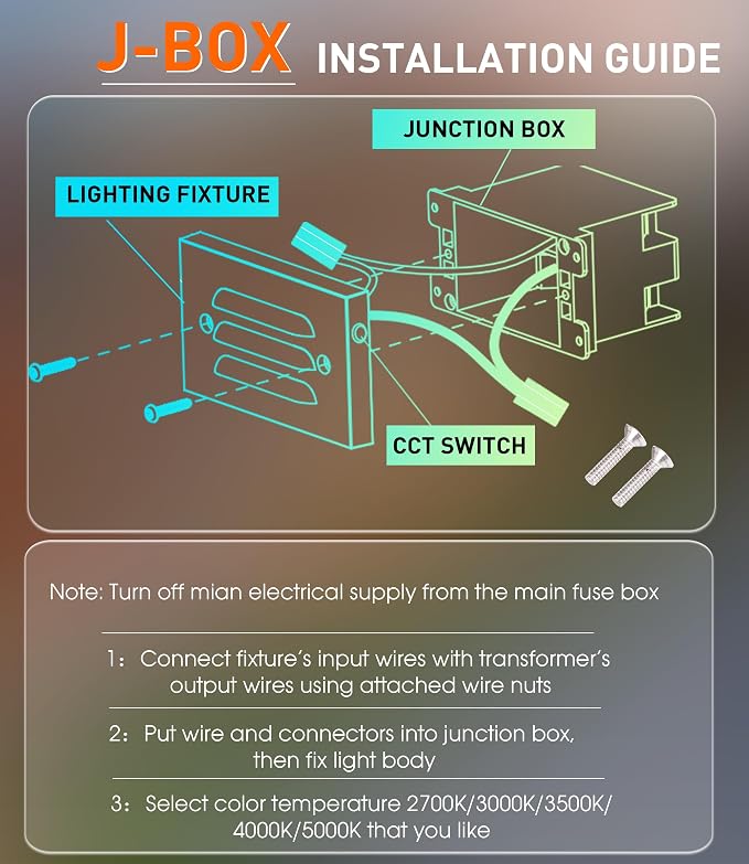 CLOUDY BAY 5CCT 12V 4W Low Voltage LED Step Light - Image 6