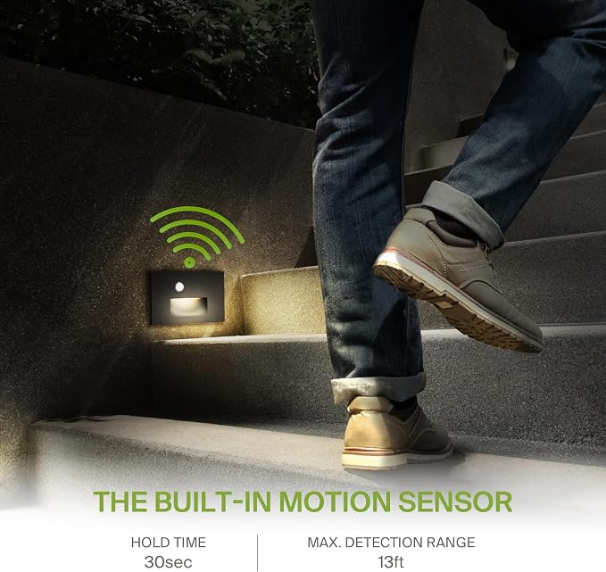 ASD LED Recessed Step Light Fixture, Outdoor & Indoor Stair Tread Lighting | - Image 6