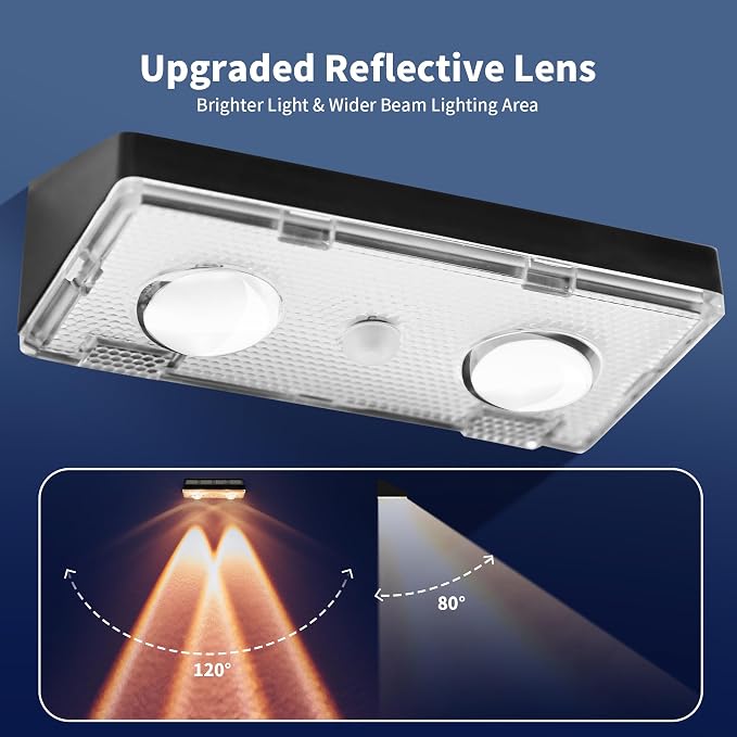 Solar Fence Lights Outdoor 8 Pack – Warm White - Image 4