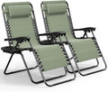 Nestl Zero Gravity Chairs Set of 2, Patio Lounge Chair Outdoor by Nestl