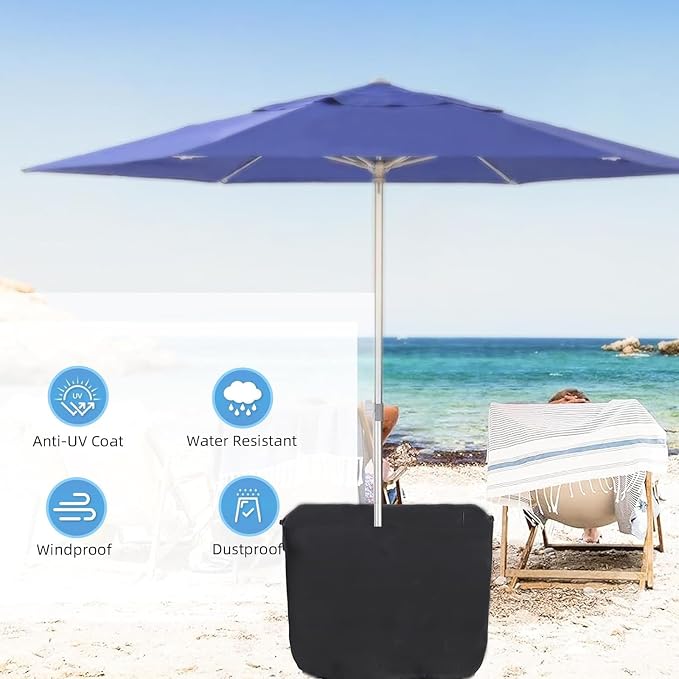 Cover for Patio Table with Umbrella Hole, Waterproof Rattan Wicker Umbrella - Image 6