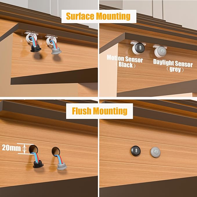Intelligent Motion Triggered LED Stair Lighting Kit KMG-3233 - Image 4