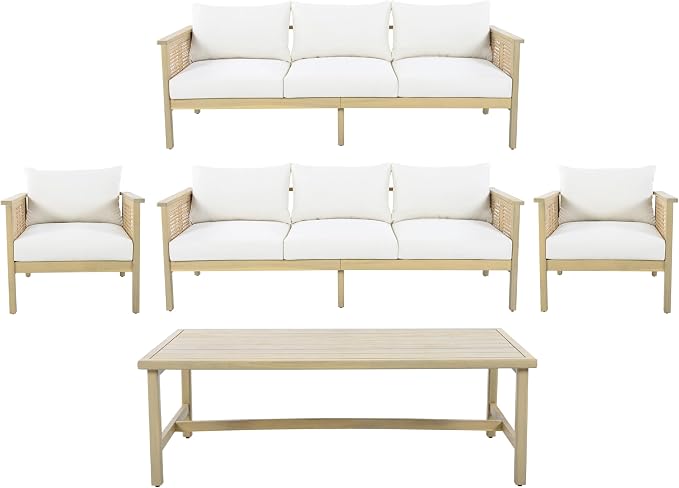 Christopher Knight Home Teras 8-Seater Patio Furniture Set - Image 3