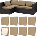 8Pcs Patio Cushion Covers, Outdoor Cushions Covers, Stretch Cushion Covers by Unknown